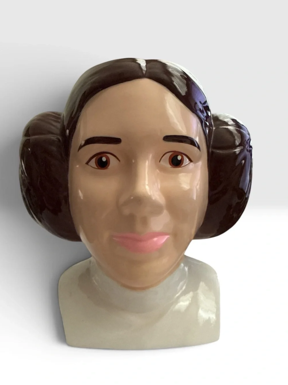 1997 Star Wars Princess Leia Ceramic Figural Mug Vintage Applause Lucasfilm